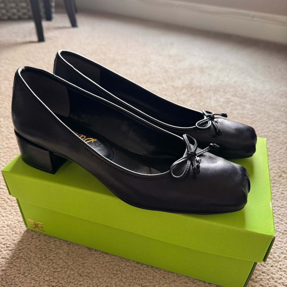 Sam Edelman Rosa block heel slip on, size 9